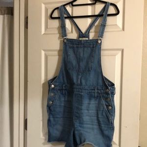 Madewell Overall Shorts